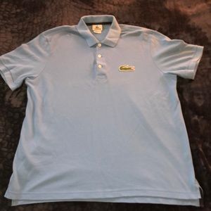 Light blue Lacoste polo